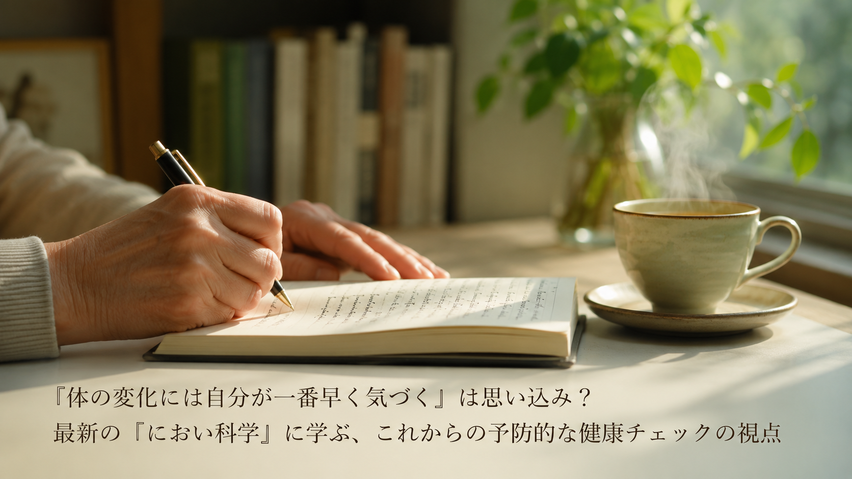 「体の変化には自分が一番早く気づく」は思い込み？最新の"におい科学"に学ぶ、これからの予防的な健康チェックの視点